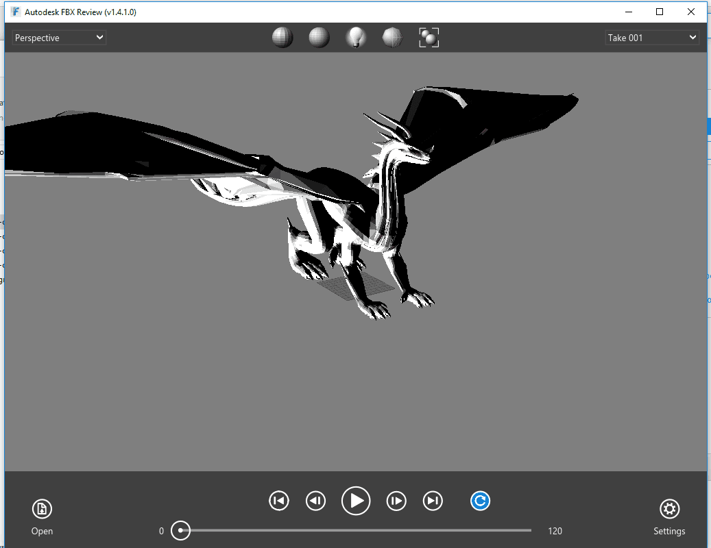 Dragon FBX